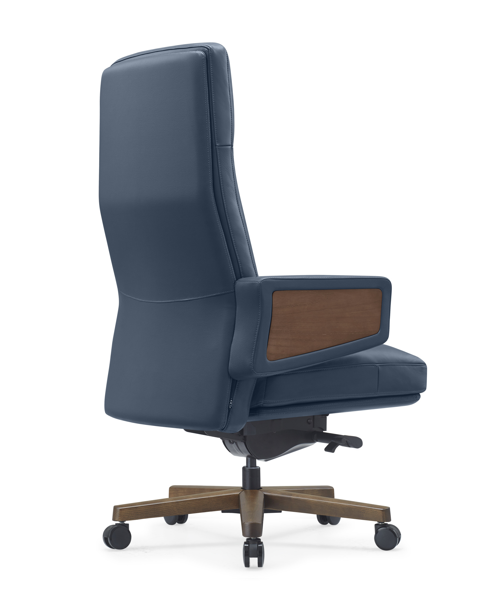 Изображение кресло rv design rafael (a2119) кожа синяя